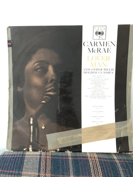 Carmen McRae : Sings Lover Man And Other Billie Holiday Classics (LP, Album, Mono)