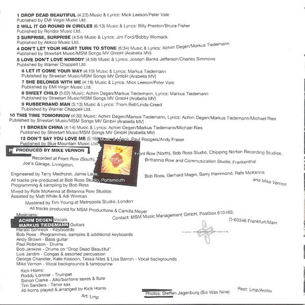Six Was Nine : Let It Come Your Way (CD, Album)