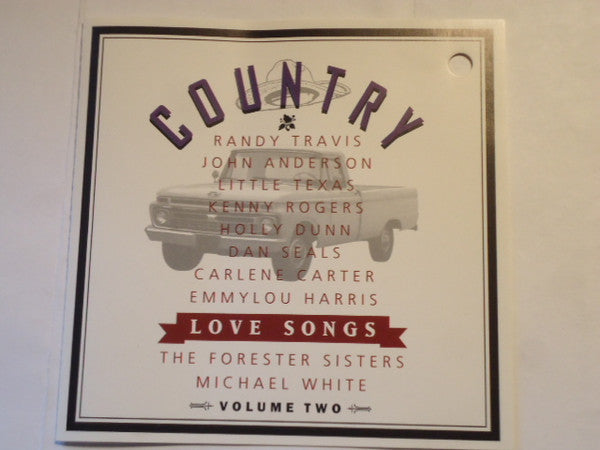 Various : Country Love Songs Volume Two (CD, Comp)