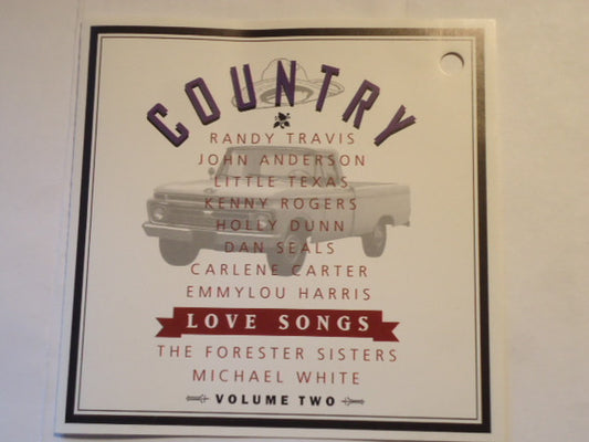 Various : Country Love Songs Volume Two (CD, Comp)