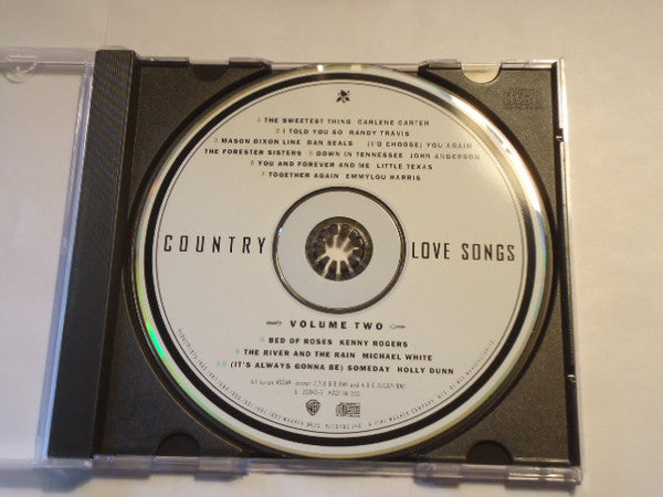 Various : Country Love Songs Volume Two (CD, Comp)
