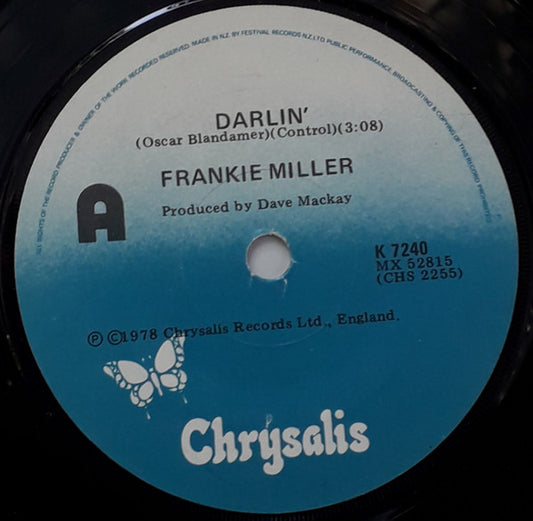 Frankie Miller : Darlin' (7", Single, RE)