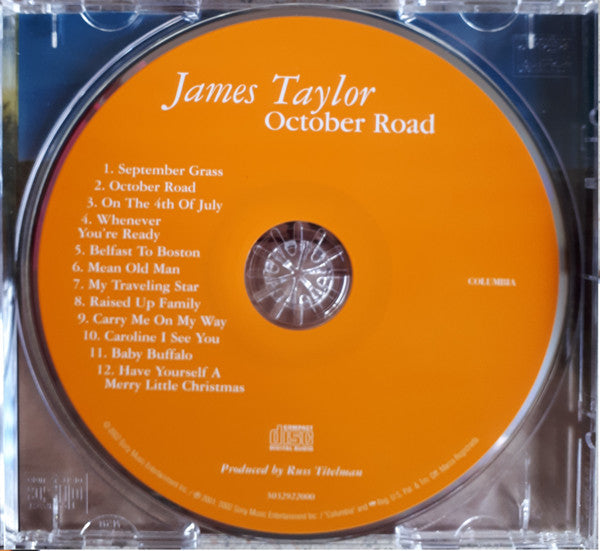 James Taylor (2) : October Road (CD, Album)