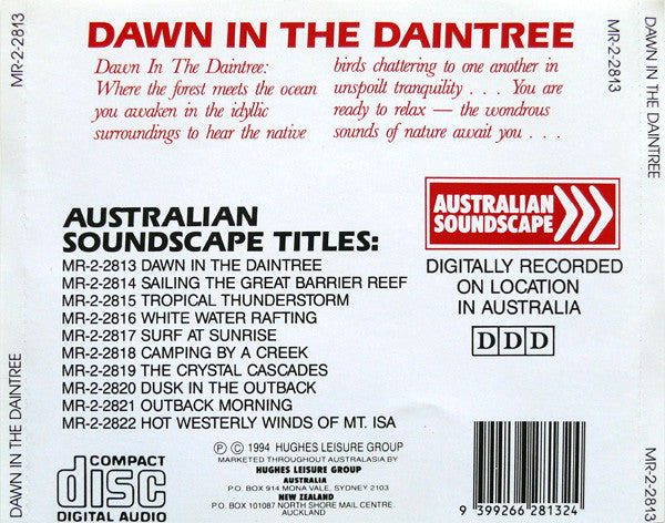 Stanley R. Fields : Dawn In The Daintree (CD, Album)