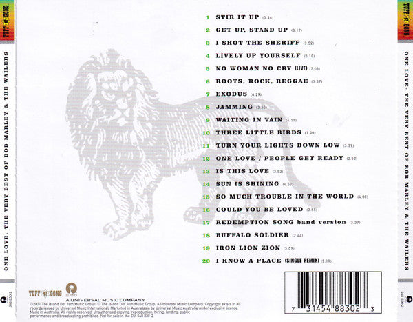 Bob Marley & The Wailers : One Love: The Very Best Of Bob Marley & The Wailers (CD, Comp)