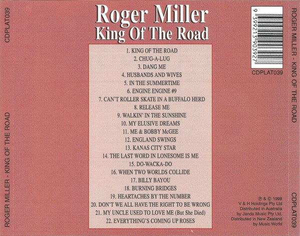 Roger Miller : King Of The Road  (CD, Comp)