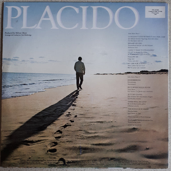Placido Domingo : My Life For A Song (LP, Gat)