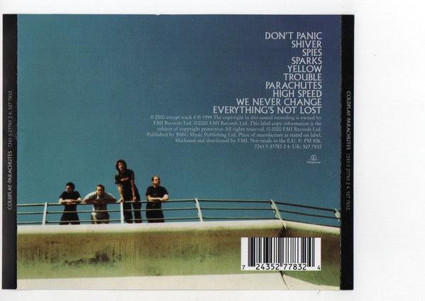 Coldplay : Parachutes (CD, Album)