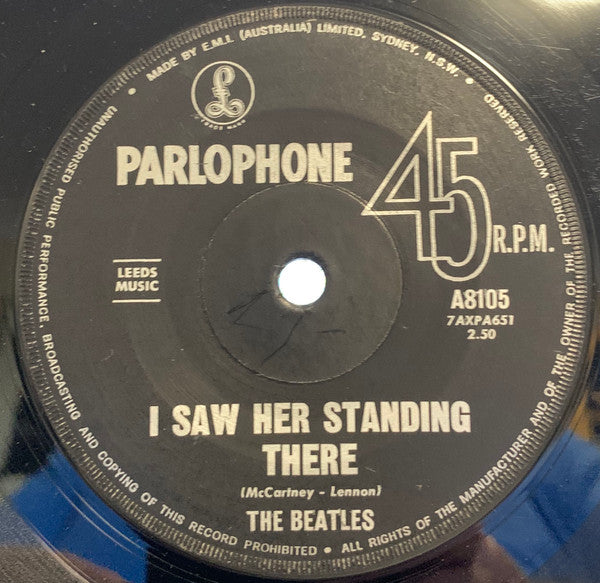 The Beatles : Love Me, Do (7", Single, Mono)