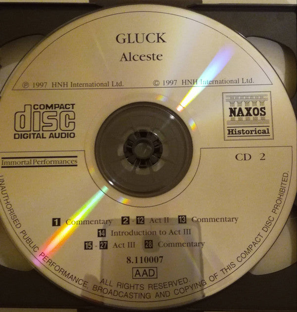 Christoph Willibald Gluck : Alceste (2xCD, Album)