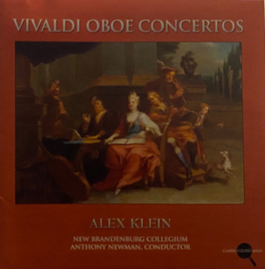 Alex Klein (4), Brandenburg Collegium, Anthony Newman, Antonio Vivaldi : Vivaldi Oboe Concertos (CD, Album)