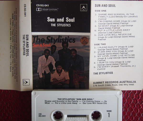 The Stylistics : Sun & Soul (Cass, Album)