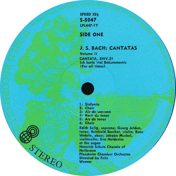 Johann Sebastian Bach : The Great Cantatas Volume 11 (LP, Album, Club, RE)