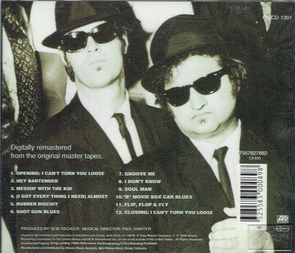 The Blues Brothers : Briefcase Full Of Blues (CD, Album, RE, RM)