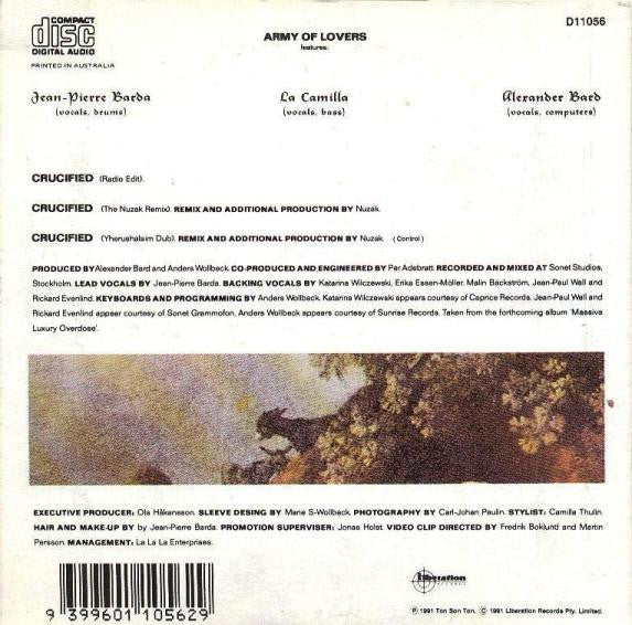 Army Of Lovers : Crucified (CD, Maxi)