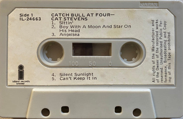Cat Stevens : Catch Bull At Four (Cass, Album)