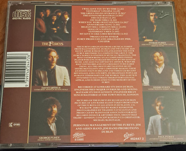 The Fureys : When You Were Sweet Sixteen (CD, Album, RE)