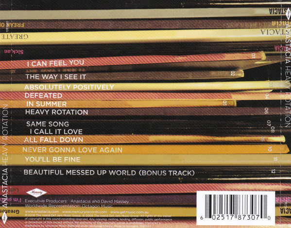 Anastacia : Heavy Rotation (CD, Album)