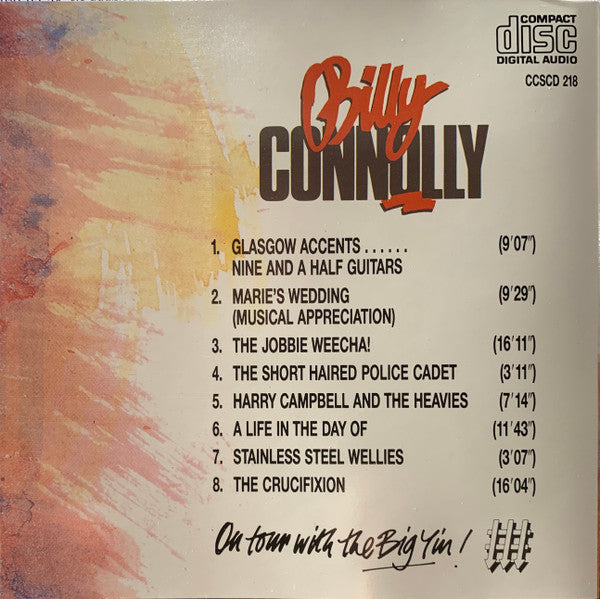 Billy Connolly : On Tour With The Big Yin (CD, Comp)