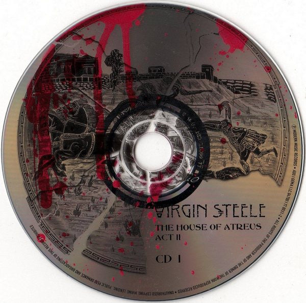 Virgin Steele : The House Of Atreus - Act II (2xCD, Album)
