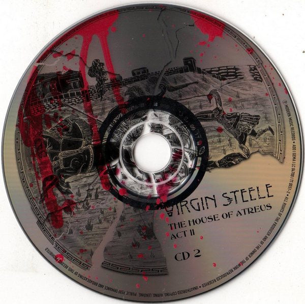 Virgin Steele : The House Of Atreus - Act II (2xCD, Album)