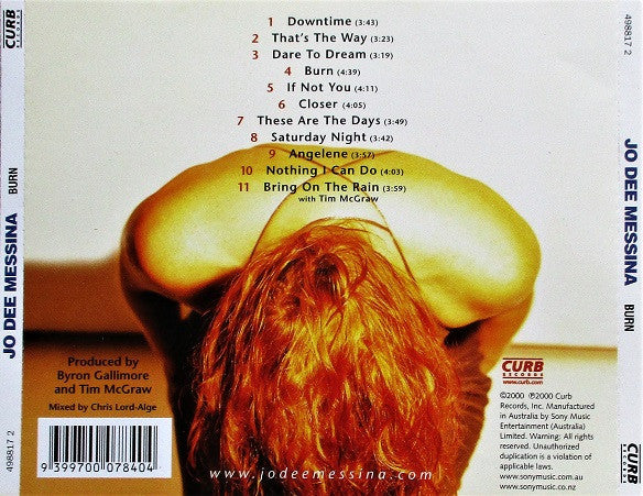 Jo Dee Messina : Burn (CD, Album)