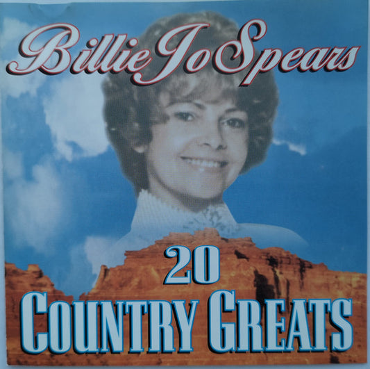Billie Jo Spears : 20 Country Greats (CD, Comp, RM)