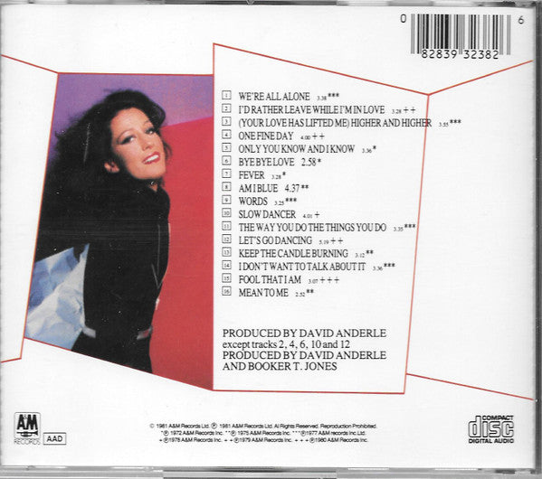 Rita Coolidge : Greatest Hits (CD, Comp)
