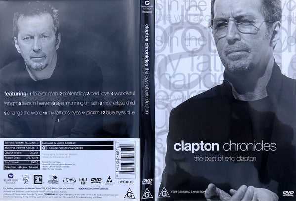 Eric Clapton : Clapton Chronicles - The Best Of Eric Clapton (DVD-V, Comp, PAL)