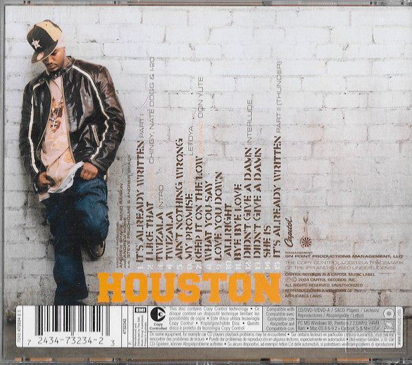 Houston (2) : It's Already Written (CD, Album, Copy Prot.)