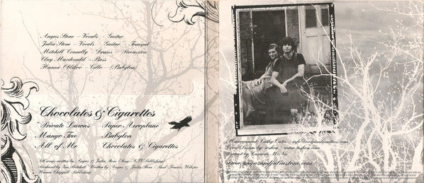 Angus & Julia Stone : Heart Full Of Wine / Chocolates & Cigarettes (Comp + CD, EP + CD, EP)