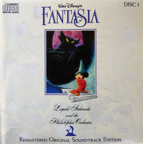 Leopold Stokowski and the The Philadelphia Orchestra : Walt Disney's Fantasia (2xCD, Album, RM)