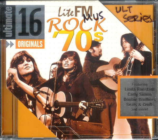 Various : Ultimate 16 Originals: Lite FM Rock '70s (CD, Comp)