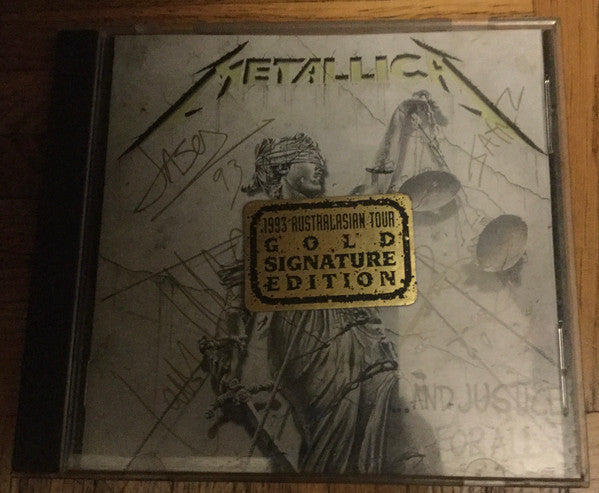Metallica : ...And Justice For All (CD, Album, RE, Gol)
