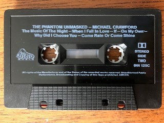 Michael Crawford With The London Symphony Orchestra : The Phantom Unmasked (Cass)