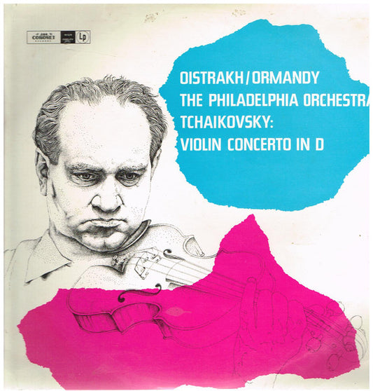 David Oistrach / Eugene Ormandy, The Philadelphia Orchestra, Pyotr Ilyich Tchaikovsky : Violin Concerto In D (LP, Mono)