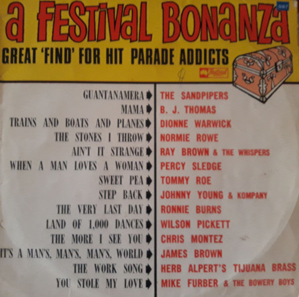 Various : A Festival Bonanza (LP, Comp, Mono)
