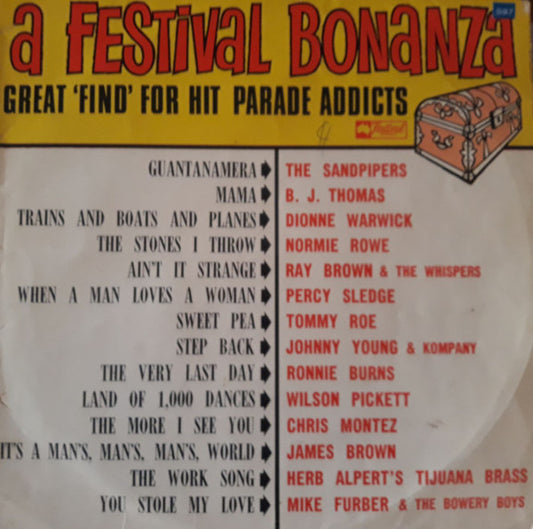 Various : A Festival Bonanza (LP, Comp, Mono)