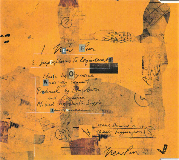Oceansize : New Pin (Edit) (CD, Single)