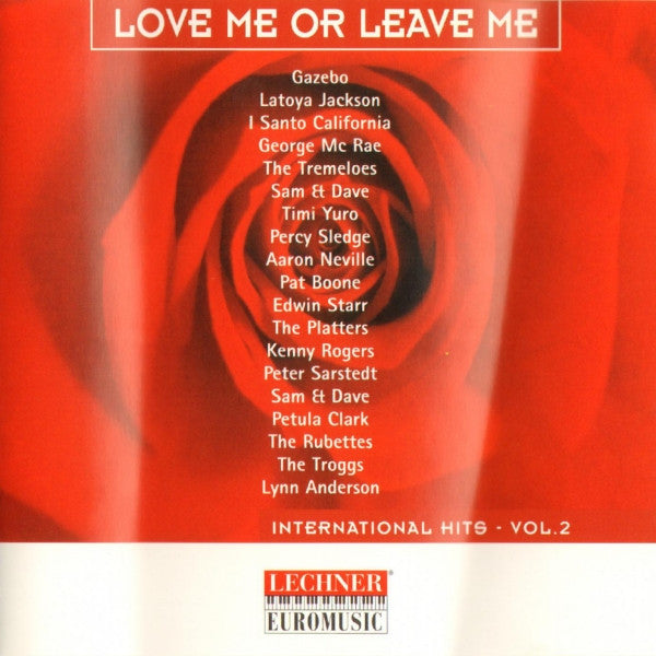 Unknown Artist : Love Me Or Leave Me (CD, Comp)