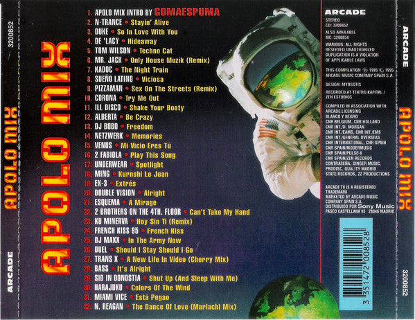 Various : Apolo Mix (CD, Comp, Mixed)