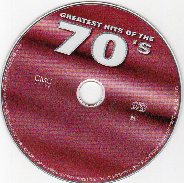 Various : Greatest Hits Of The 70's (CD, Comp)