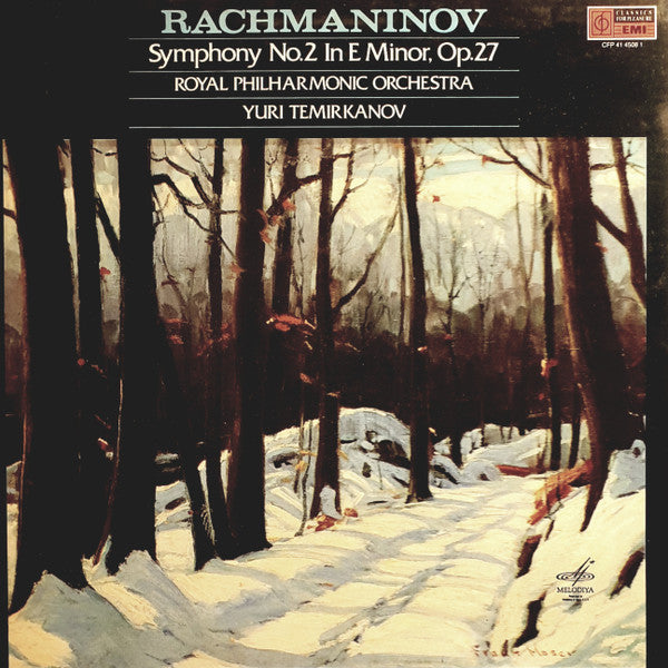 Sergei Vasilyevich Rachmaninoff, Yuri Temirkanov, Royal Philharmonic Orchestra : Symphony No.2 In E Minor, Op.27 (LP, Album, RE)
