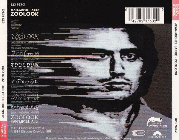 Jean-Michel Jarre : Zoolook (CD, Album)