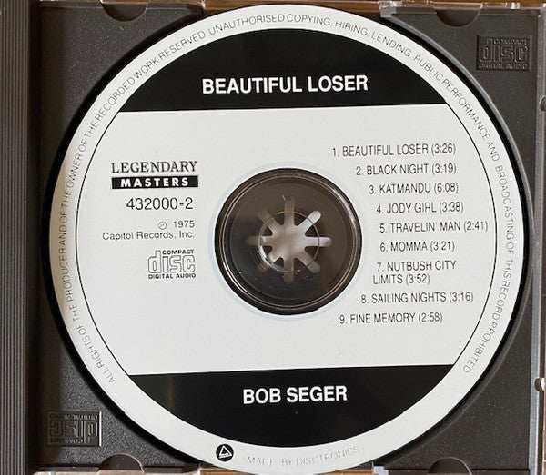 Bob Seger : Beautiful Loser (CD, Album)