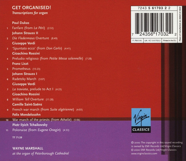 Wayne Marshall (2) : Get Organised! (CD, Album)