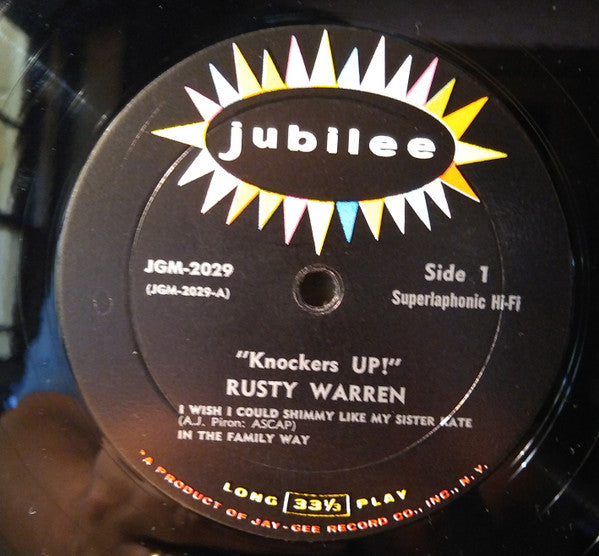 Rusty Warren : Knockers Up! (LP, Mono, Mon)