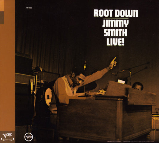 Jimmy Smith : Root Down - Jimmy Smith Live! (CD, Album, RE, RM, Dig)