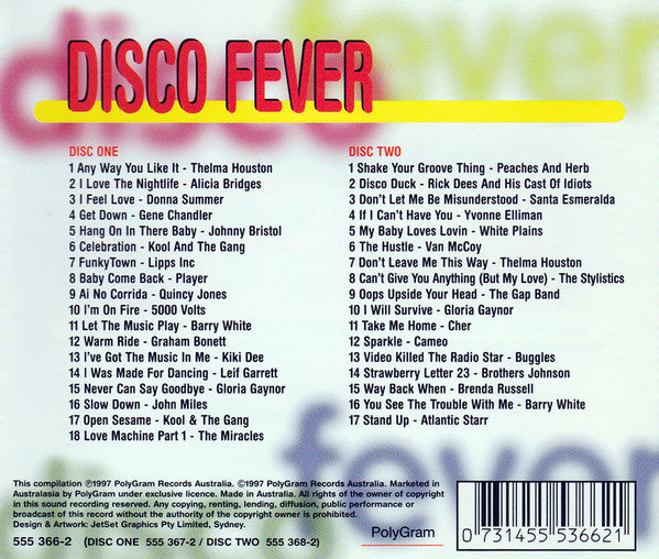 Various : Disco Fever (2xCD, Comp)
