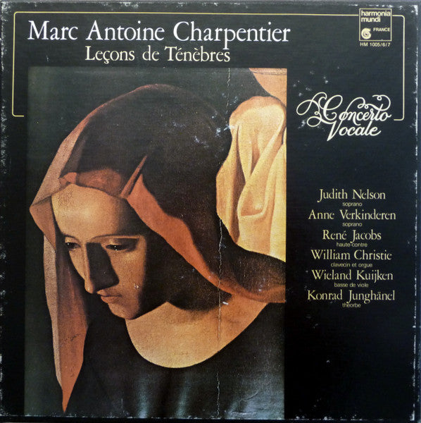 Marc Antoine Charpentier - Concerto Vocale : Leçons De Ténèbres (3xLP + Box)